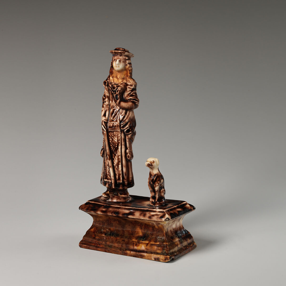 Lady, Thomas Whieldon factory, Stoke-on-Trent, Fenton Vivian, Staffordshire, Lead-glazed earthenware, British, Staffordshire