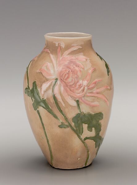 Vase, M. Louise McLaughlin (American, Cincinnati, Ohio 1847–1939 Cincinnati, Ohio), Porcelain, American 