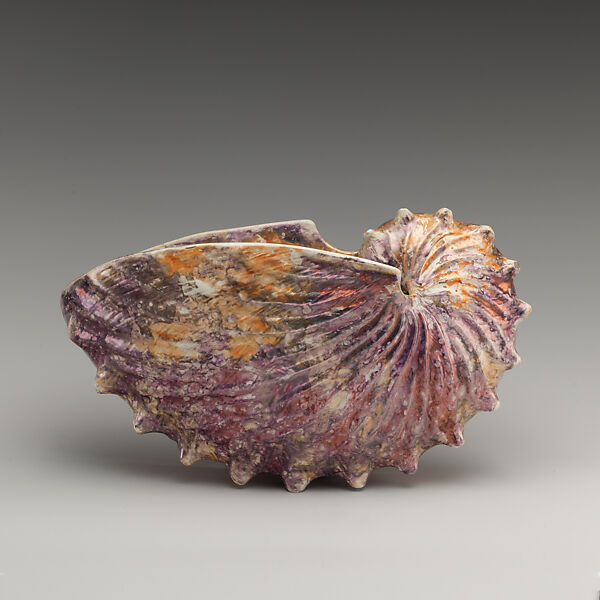 Pair of wall pockets, Josiah Wedgwood and Sons (British, Etruria, Staffordshire, 1759–present), Glazed earthenware, British, Etruria, Staffordshire