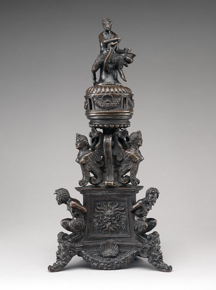 Incense burner, Bronze, Northern Italian 