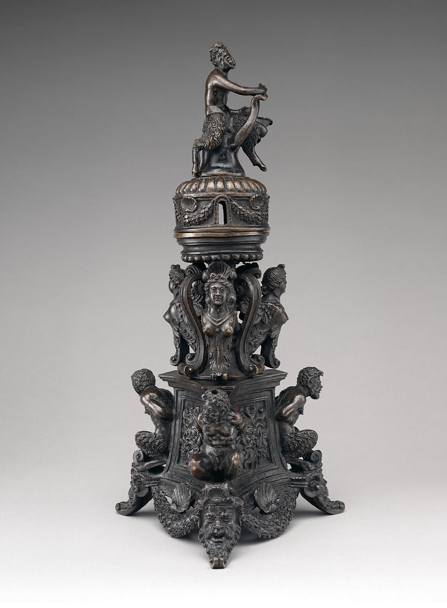 Incense burner, Bronze, Northern Italian