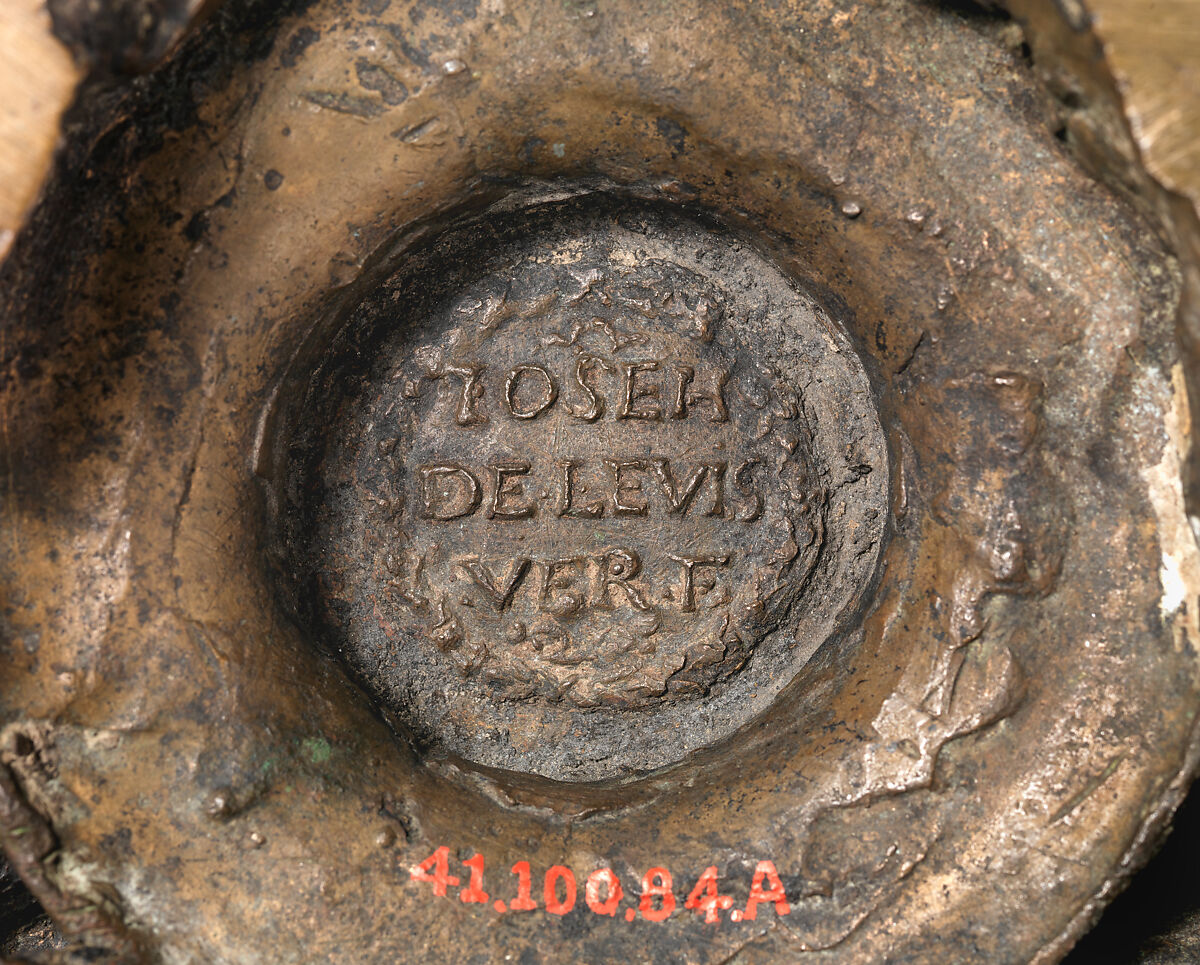 Bowl with cover (perfume burner), Giuseppe de' Levi (Italian, Verona 1522–1611/14 Verona), Bronze, Italian, Verona