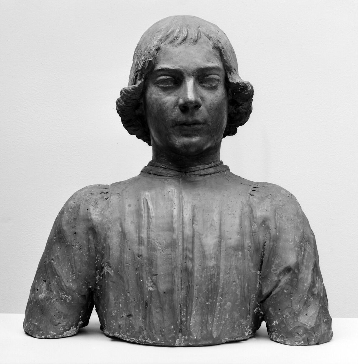 Young man, Terracotta, possibly Italian, Florence