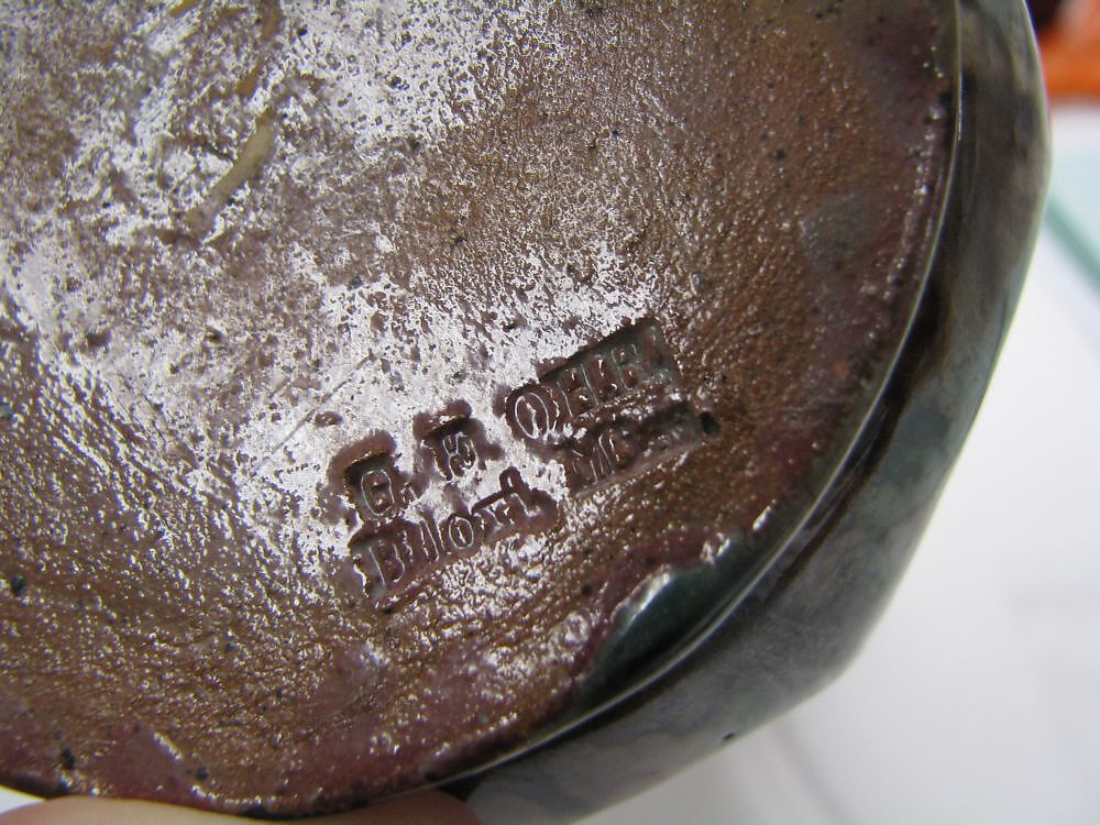 Vase, George E. Ohr (American, Biloxi, Mississippi 1857–1918  Biloxi, Mississippi), Earthenware, American