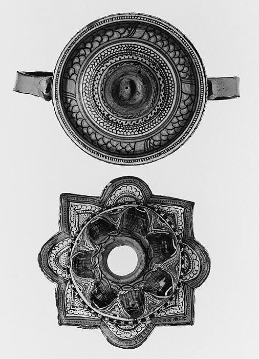 Standing cup, Maiolica (tin-glazed earthenware), Italian, Deruta