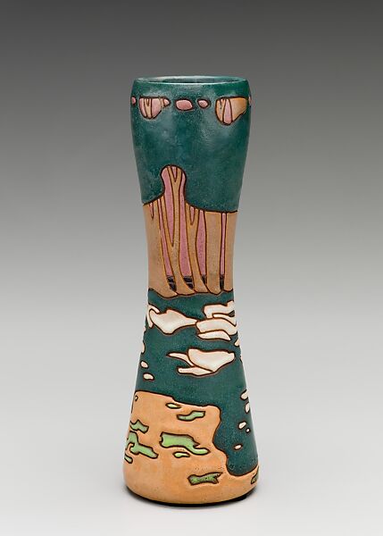 Vase, University City Pottery (1909–14), Earthenware, American 