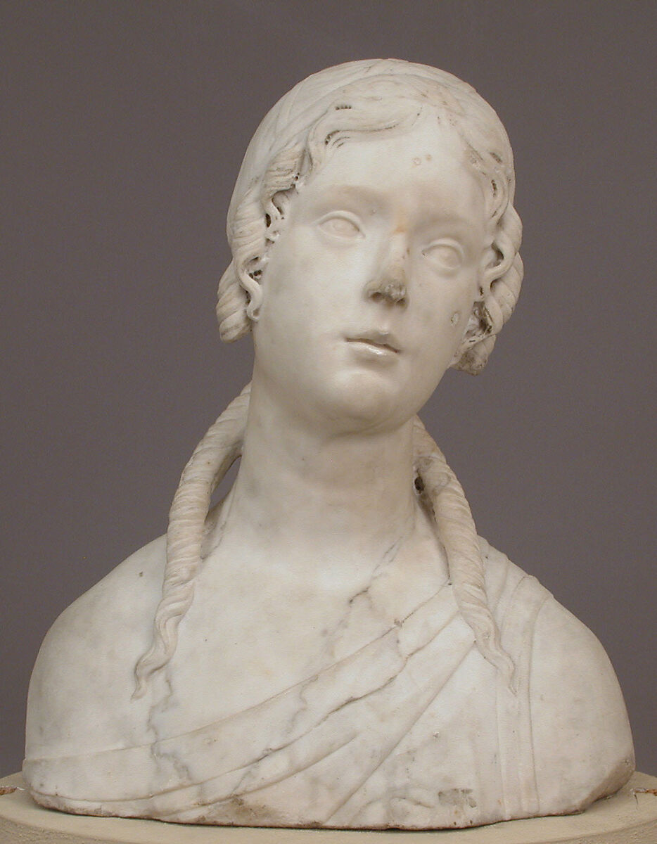 Young woman, Marble, possibly Italian, Venice 