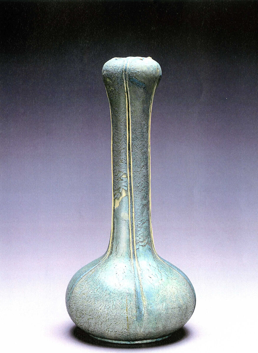 Vase, Grueby Pottery (Boston, Massachusetts, 1899–ca. 1911), Earthenware, American