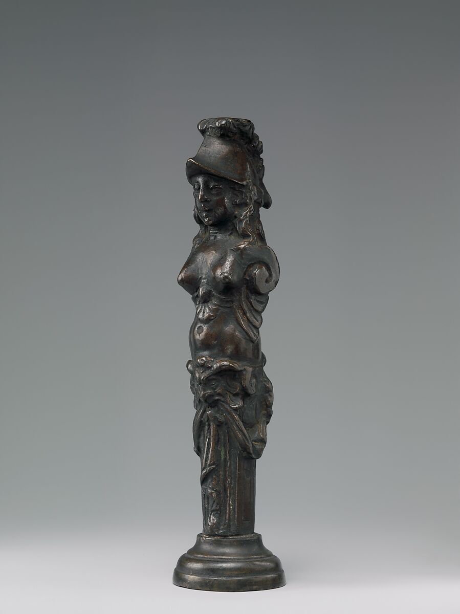 Pair of Minerva figures, Bronze, Italian, Venice