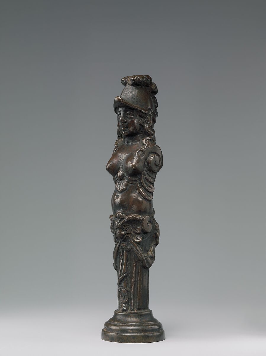 Pair of Minerva figures, Bronze, Italian, Venice