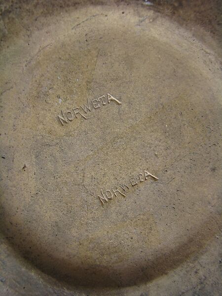 Vase, Northwestern Terra Cotta Company (1886–ca. 1920), Stoneware, American