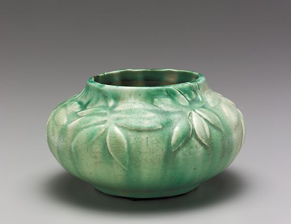 Bowl, Rose Valley Pottery (1904–5), Earthenware, American 