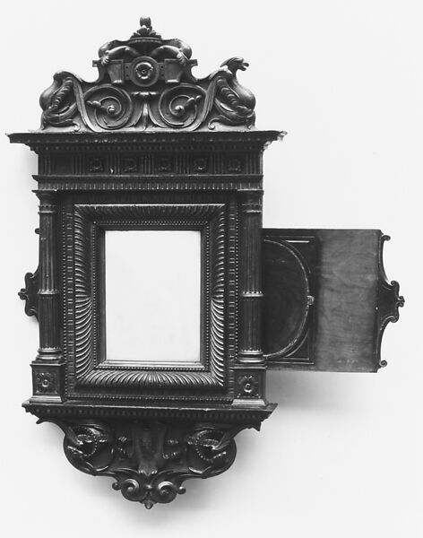 Mirror, Walnut, Italian, Florence