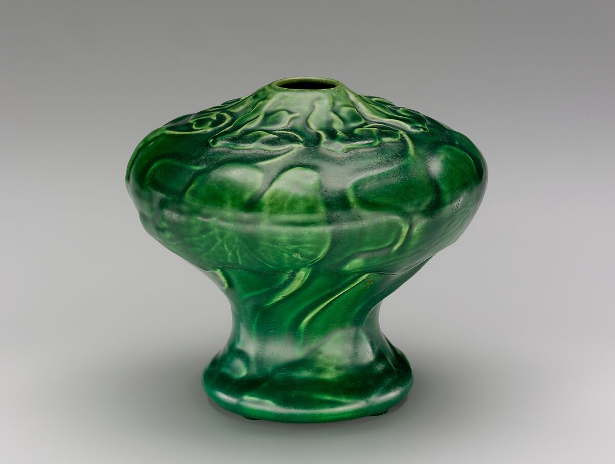 Vase, Denver China and Pottery Company (1901–5), Earthenware, American 