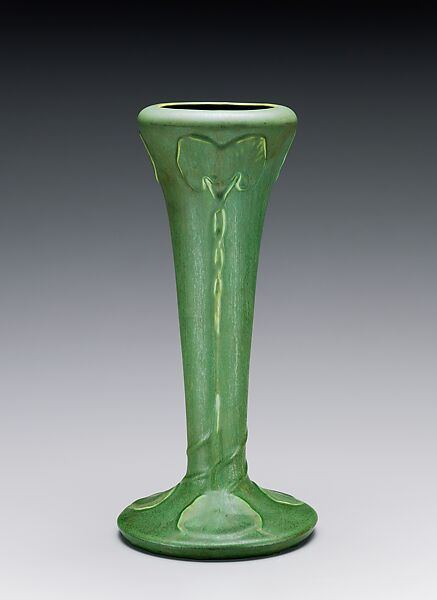 Vase, Hampshire Pottery (1871–1923), Earthenware, American 