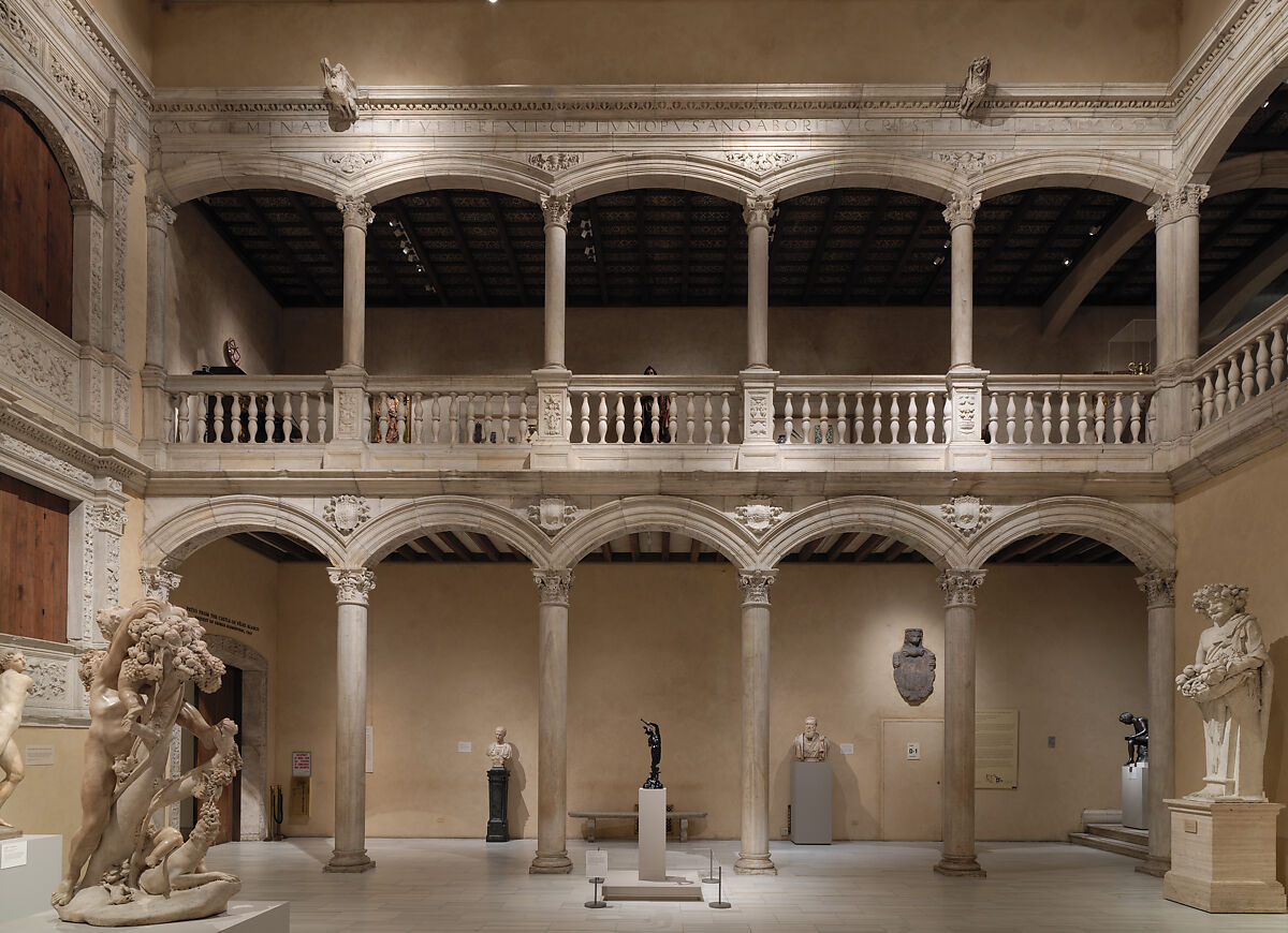 Patio from the Castle of Vélez Blanco, Marble of Macael (Sierra de Filabres), Spanish, Almería