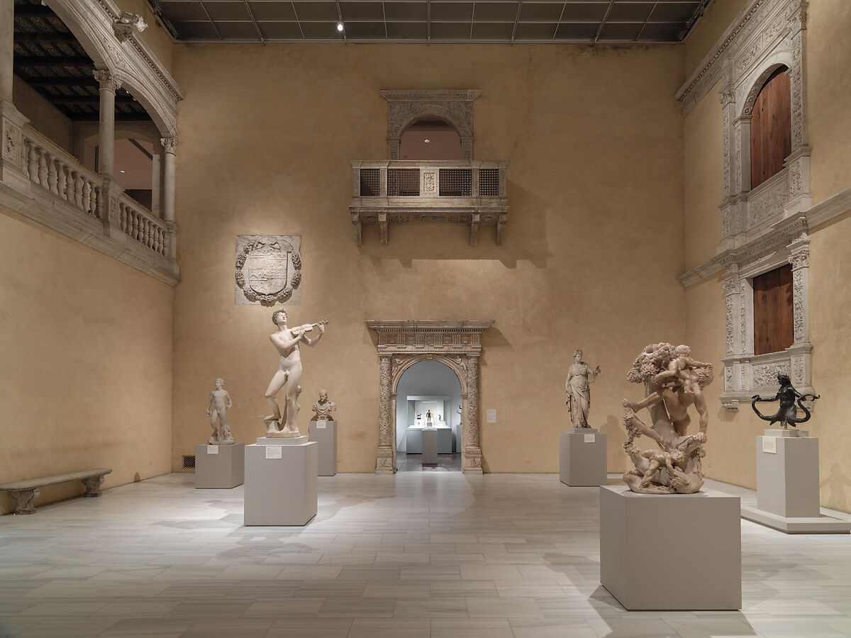 Patio from the Castle of Vélez Blanco, Marble of Macael (Sierra de Filabres), Spanish, Almería