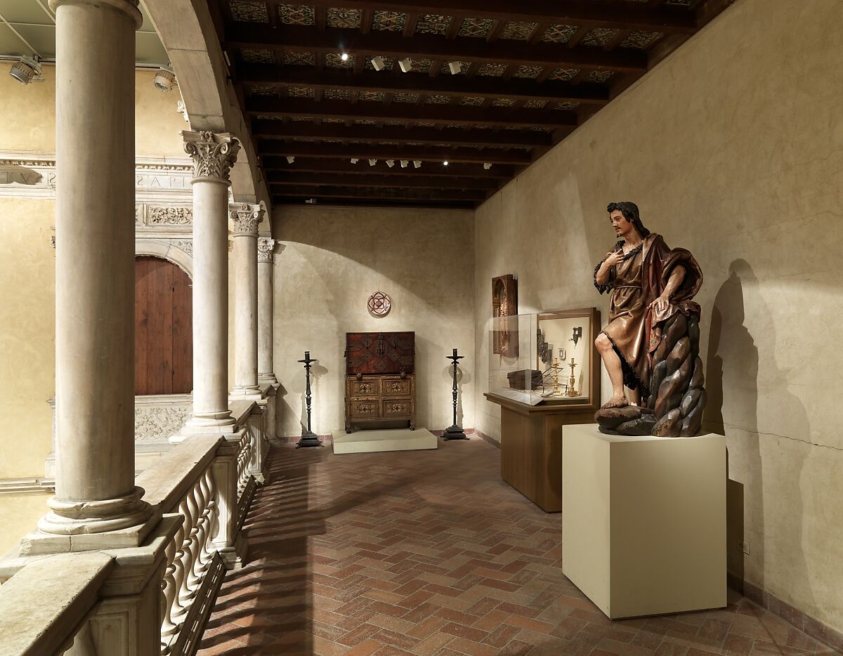 Patio from the Castle of Vélez Blanco, Marble of Macael (Sierra de Filabres), Spanish, Almería