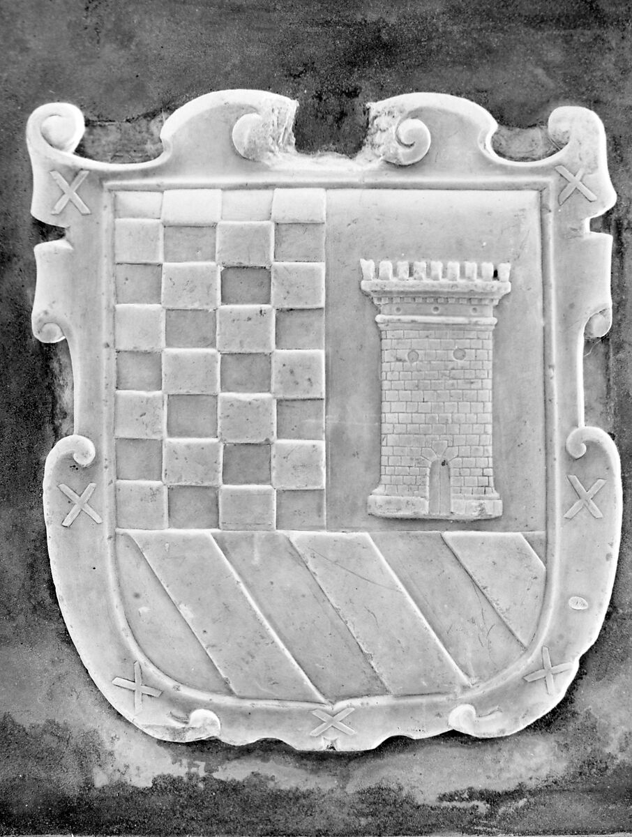 Armorial shield, Stone, Spanish 