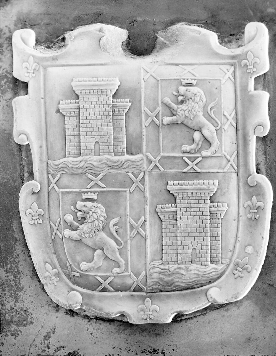 Armorial shield, Stone, Spanish 