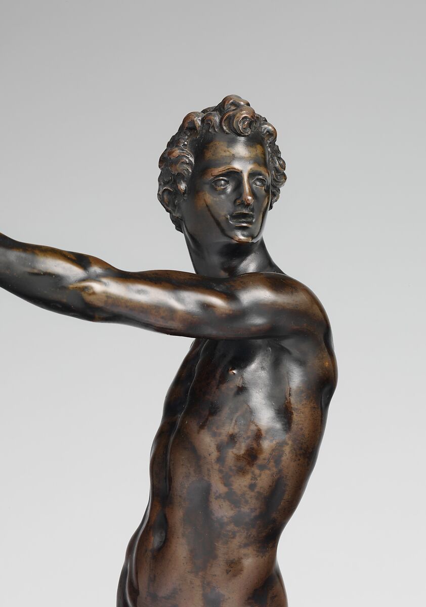 Apollo, Adriaen de Vries (Netherlandish, The Hague ca. 1545–1626 Prague), Bronze, German, probably Augsburg
