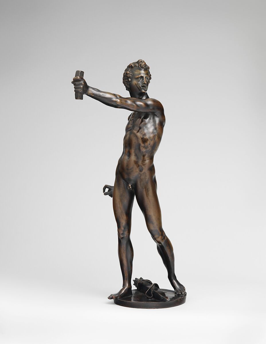 Apollo, Adriaen de Vries (Netherlandish, The Hague ca. 1545–1626 Prague), Bronze, German, probably Augsburg