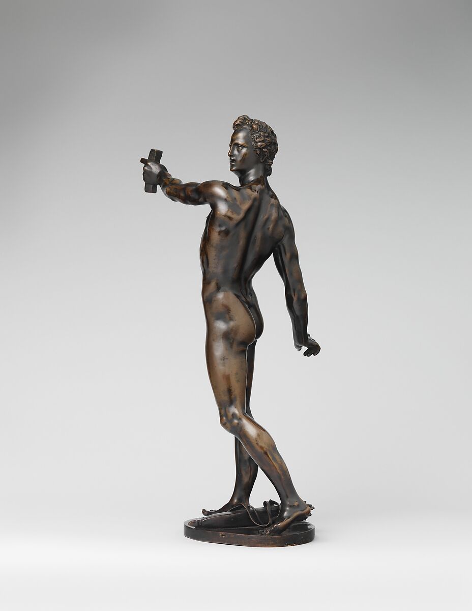 Apollo, Adriaen de Vries (Netherlandish, The Hague ca. 1545–1626 Prague), Bronze, German, probably Augsburg