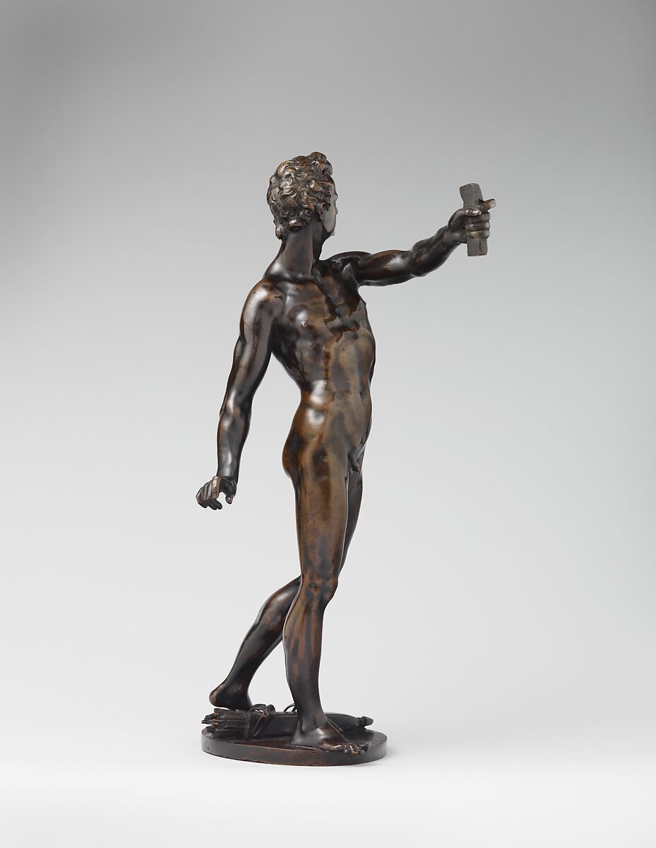 Apollo, Adriaen de Vries (Netherlandish, The Hague ca. 1545–1626 Prague), Bronze, German, probably Augsburg