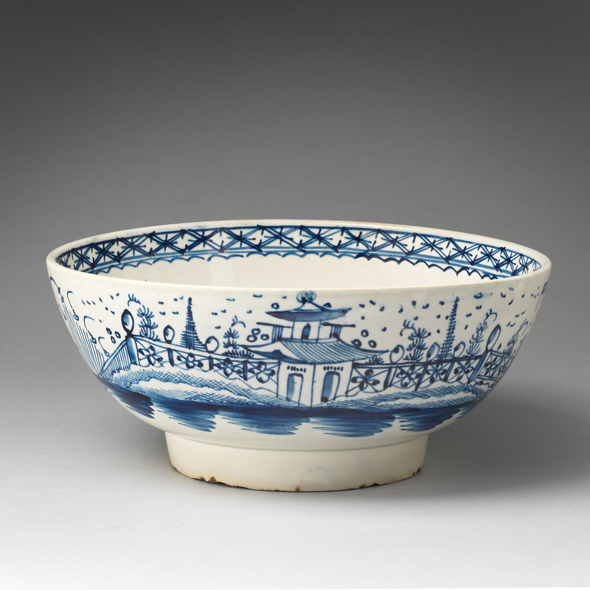 Bowl, Lead-glazed earthenware, British 