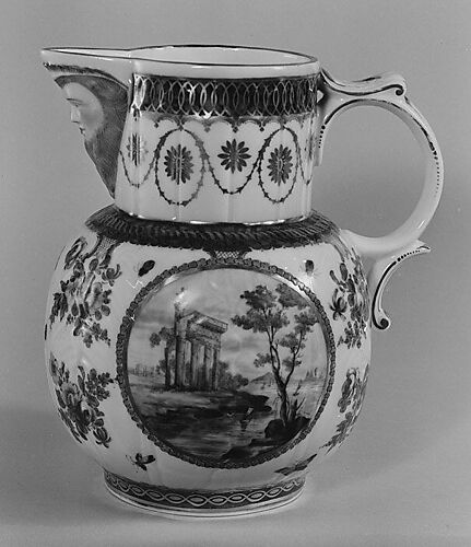 Jug in the style of Worcester