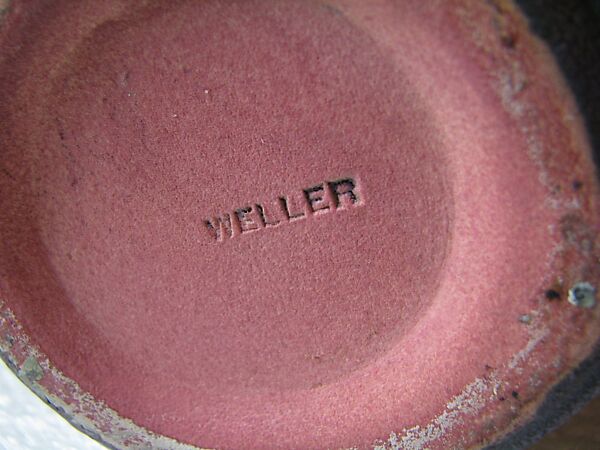 Vase, S. A. Weller Pottery (1888–1948), Earthenware, American