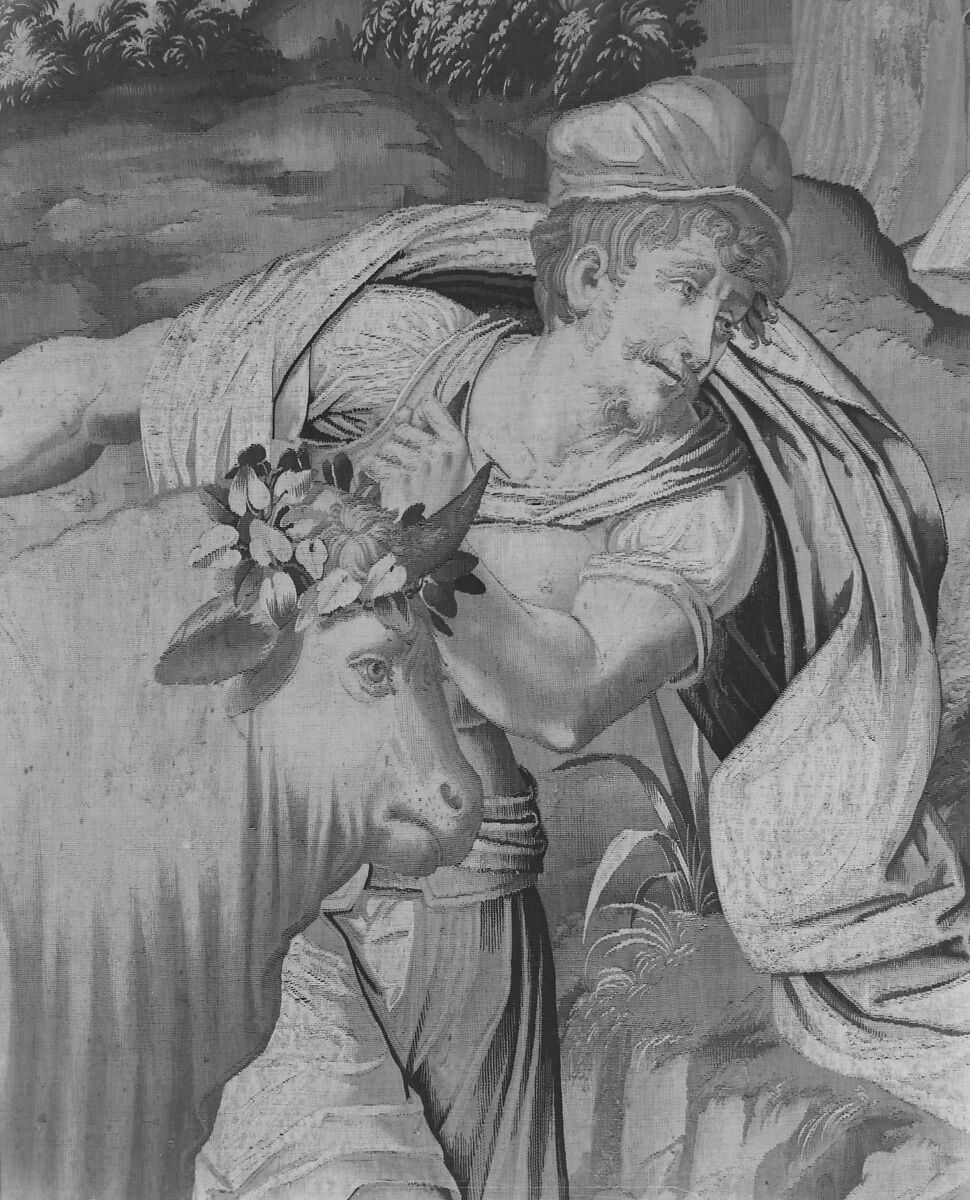 The Blasphemy of Niobe from Scenes from the Story of Diana, Probably designed by Jean Cousin the Elder (French, Souci (?) ca. 1490–ca. 1560 Paris (?)), Wool, silk (16-18 warps per inch, 7-8 per cm.), French, probably Paris