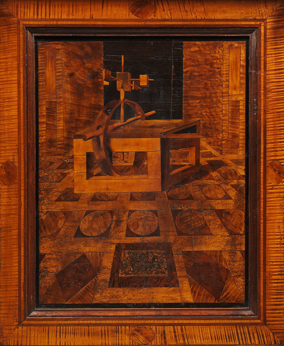 Chapel from Le Château de la Bastie d'Urfé, Fra Damiano da Bergamo (Damiano di Antoniolo de Zambelli) (Italian, Bergamo ca. 1480–1549  Bologna) and his workshop, Walnut and intarsia of various woods, Italian, Bologna