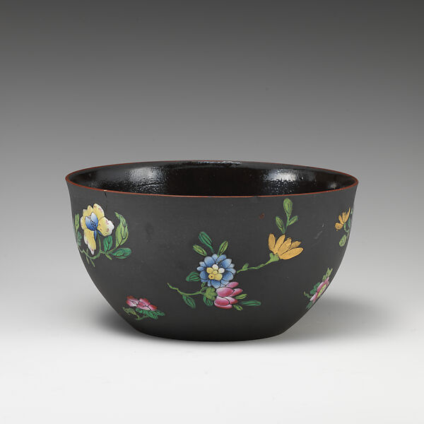 Waste bowl (part of a set), Josiah Wedgwood and Sons (British, Etruria, Staffordshire, 1759–present), Basalt ware, British, Etruria, Staffordshire