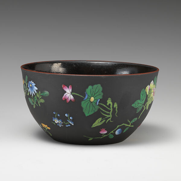 Waste bowl (part of a set), Josiah Wedgwood and Sons (British, Etruria, Staffordshire, 1759–present), Basalt ware, British, Etruria, Staffordshire