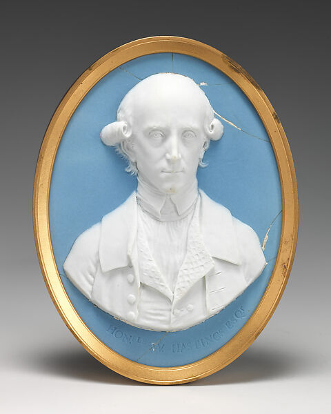 Warren Hastings, Josiah Wedgwood and Sons (British, Etruria, Staffordshire, 1759–present), Jasperware, British, Etruria, Staffordshire 