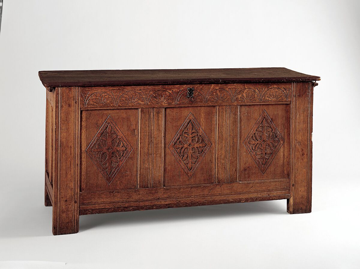 Chest, Oak, pine, American 