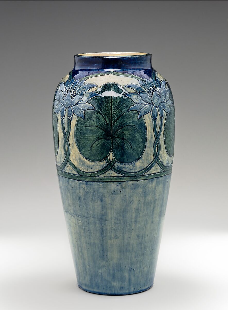 Vase, Newcomb Pottery (1894–1940), Earthenware, American 