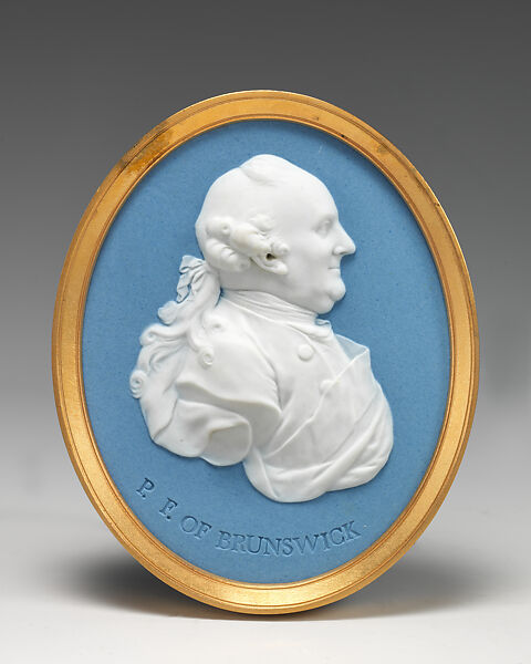 Ferdinand, Duke of Brunswick, Josiah Wedgwood and Sons (British, Etruria, Staffordshire, 1759–present), Jasperware, British, Etruria, Staffordshire 