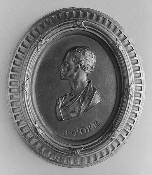 Alexander Pope, Josiah Wedgwood (British, Burslem, Stoke-on-Trent 1730–1795 Burslem, Stoke-on-Trent), Black basalt ware, British, Etruria, Staffordshire