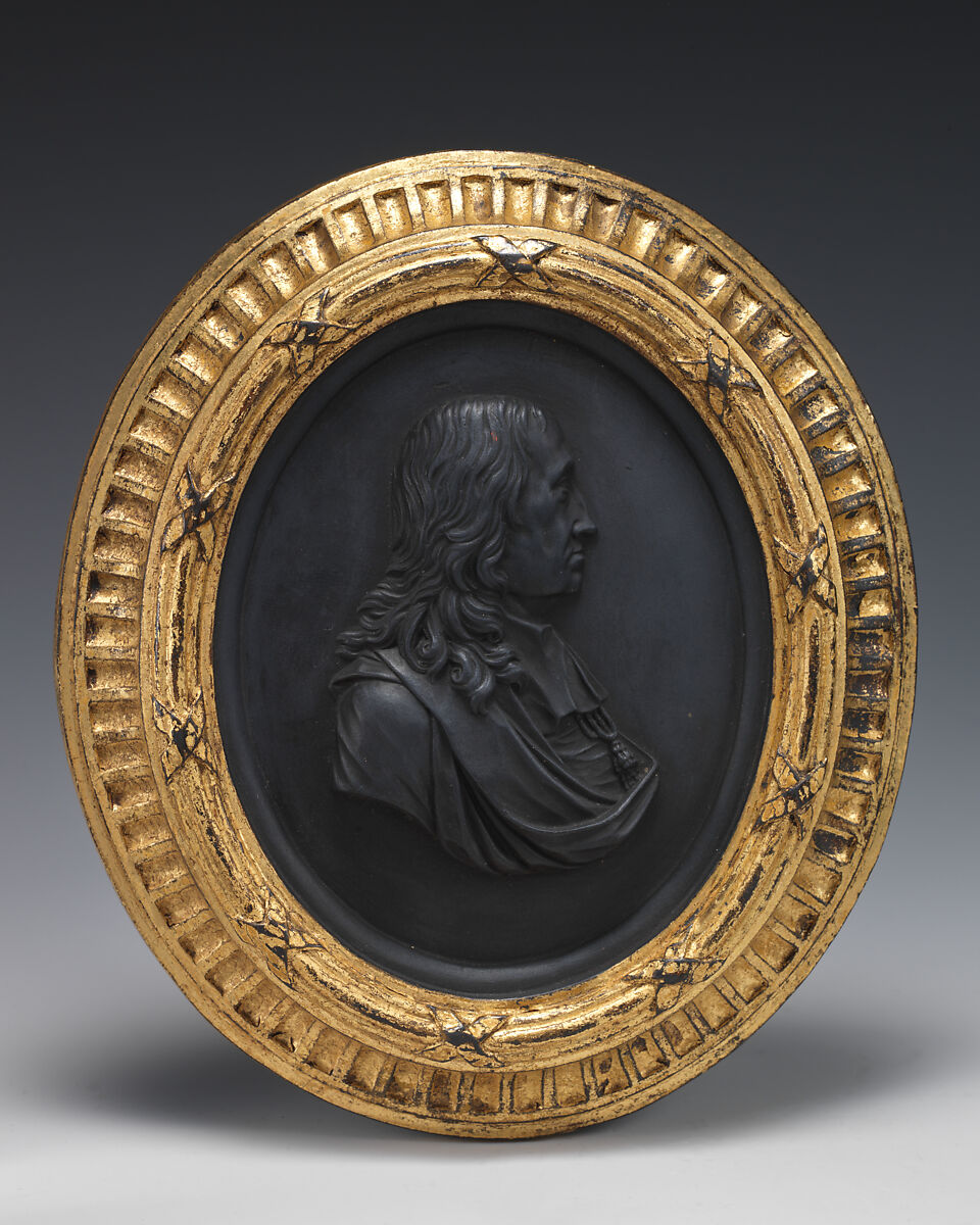 John Milton, Josiah Wedgwood (British, Burslem, Stoke-on-Trent 1730–1795 Burslem, Stoke-on-Trent), Black basalt ware, British, Etruria, Staffordshire 