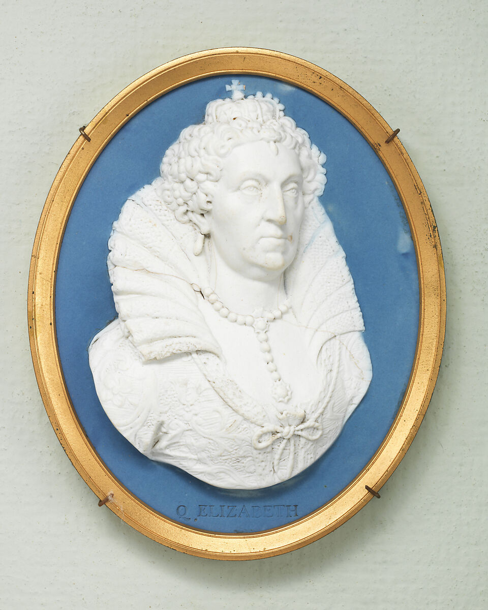 Elizabeth I, Wedgwood and Bentley (British, Etruria, Staffordshire, 1769–1780), Jasperware, British, Etruria, Staffordshire 