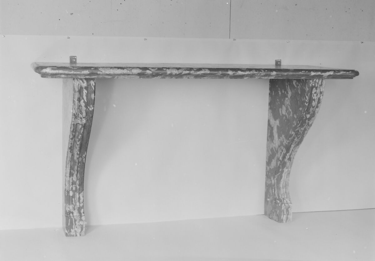Console table, Languedoc marble, French 