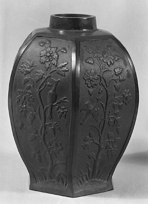 Tea caddy, Meissen Manufactory (German, 1710–present), Red stoneware, German, Meissen