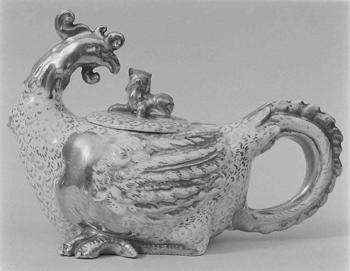 Teapot, Meissen Manufactory (German, 1710–present), Hard-paste porcelain, German, Meissen 