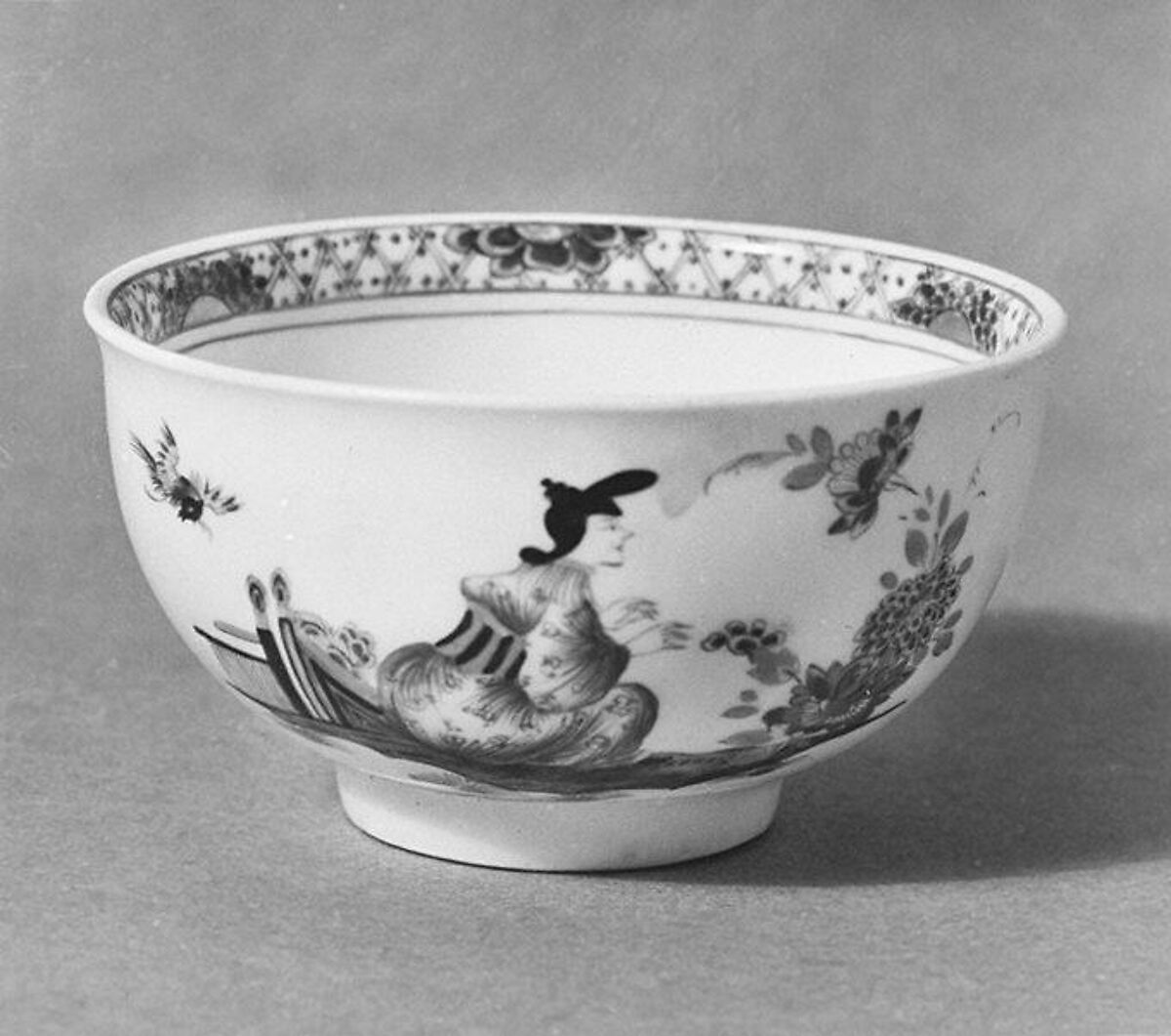 Cup and saucer, Meissen Manufactory (German, 1710–present), Hard-paste porcelain, German, Meissen 