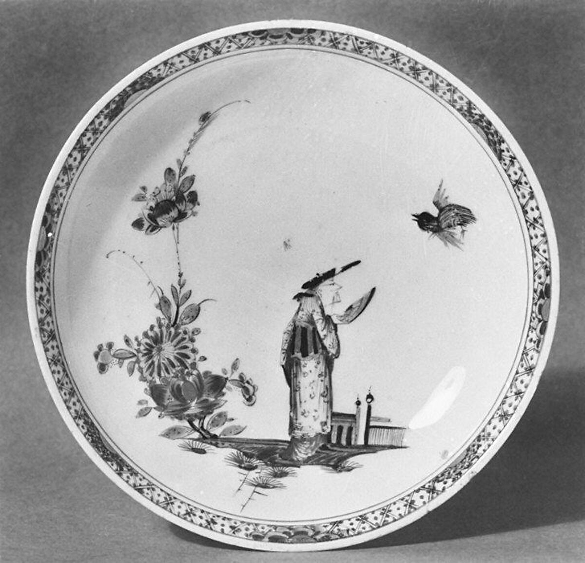 Cup and saucer, Meissen Manufactory (German, 1710–present), Hard-paste porcelain, German, Meissen