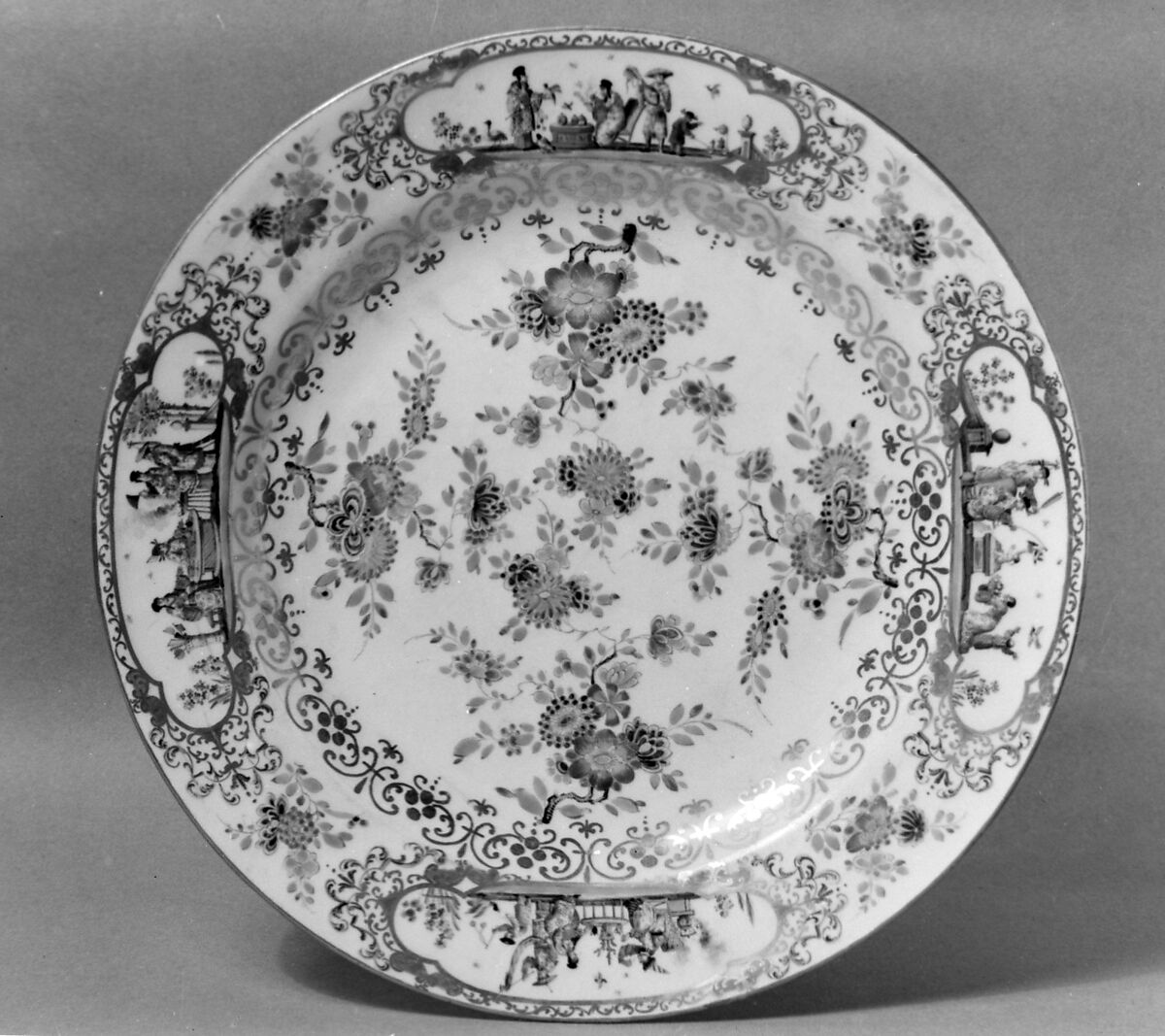 Plate, Meissen Manufactory (German, 1710–present), Hard-paste porcelain, German, Meissen 