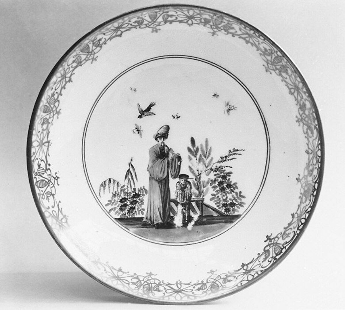 Saucer (part of a set), Meissen Manufactory (German, 1710–present), Hard-paste porcelain, German, Meissen 