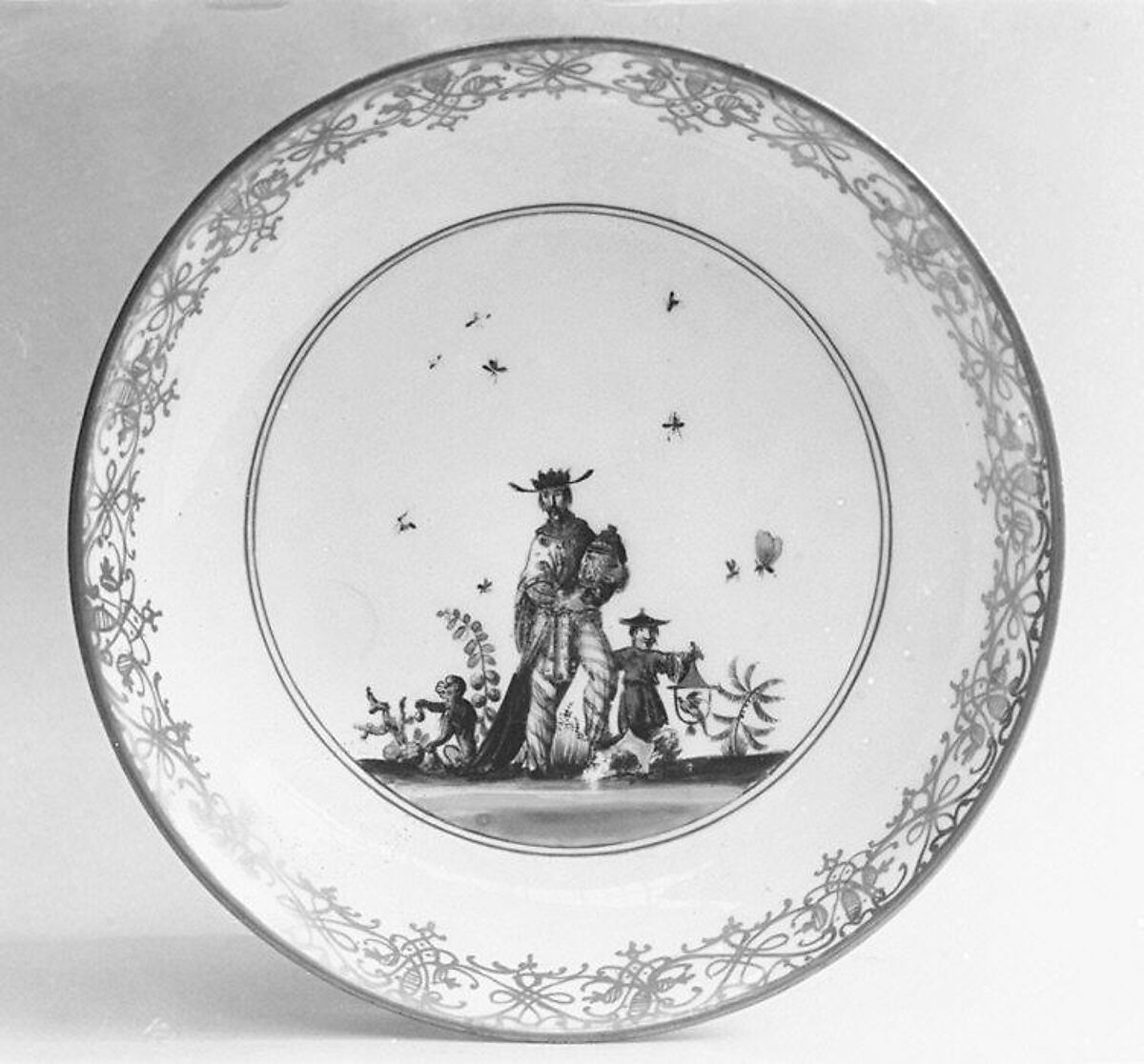 Saucer (part of a set), Meissen Manufactory (German, 1710–present), Hard-paste porcelain, German, Meissen 